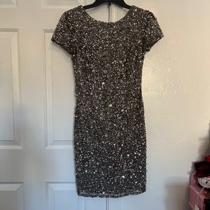 Adrianna papell sequin dress